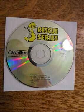 Rescue Series: Math, Vocabulary and Reading Arcade (1993) Used CD-ROM Disc Only